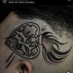 Black Cat Tattoo Company - Tattoo by Angel