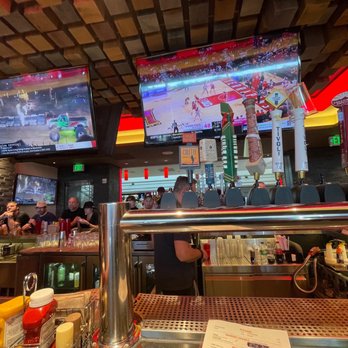 Smashburger - a view of a sports bar - Burgers Near Me - Denver, Colorado