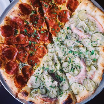 Bob's Pizza - Half pepperoni, half pickle pizza. All delicious. - Pizza Near Me - Chicago, Illinois Bob's Pizza - Half pepperoni, half pickle pizza. All delicious. - Pizza Near Me - Chicago, Illinois