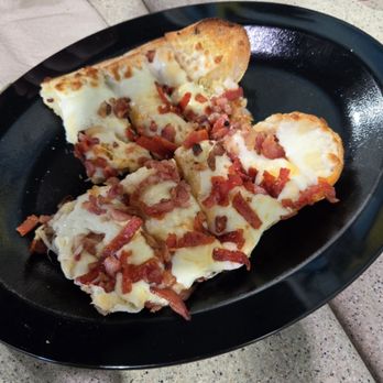Railway Pizza - Appetizer pepperoni bacon garlic cheesy bread - Pizza Near Me - Bauxite, Arkansas Railway Pizza - Appetizer pepperoni bacon garlic cheesy bread - Pizza Near Me - Bauxite, Arkansas