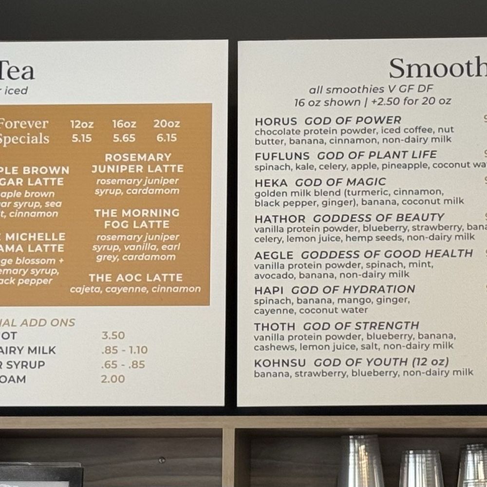 Khepri Cafe - Menu - Cafes Near Me - Chicago, Illinois Khepri Cafe - Menu - Cafes Near Me - Chicago, Illinois