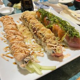Left to Right: S103. Dancing Crazy Roll, S96. King Dragon Roll, S94. Japanica Roll (best one!!!) Left to Right: S103. Dancing Crazy Roll, S96. King Dragon Roll, S94. Japanica Roll (best one!!!)