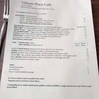 Tilikum Place Cafe - New American Near Me - Seattle, Washington