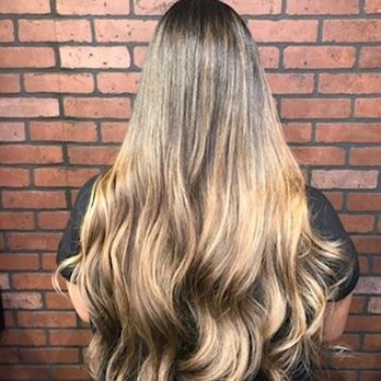 J. Anthony Salon - My after, she added so much more dimension and baby lights, I'm obsessed! - Hair Salons Near Me - Whittier, California