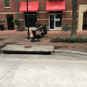 MAA Addison Circle - Trash in front of complex - Apartments Near Me - Addison, Texas