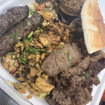 Rumi Middle Eastern Grill - All-in Platter - Mediterranean Near Me - Chicago, Illinois Rumi Middle Eastern Grill - All-in Platter - Mediterranean Near Me - Chicago, Illinois