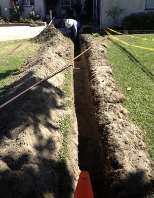 All Pro Plumbing will quickly diagnose, repair,and or install new new pipes for the main water line and sewer with ease. - The All Pro Plumbing team can handle it all, big or small! We can repair, service, or install a broad range of equipment makes and models. Our expertise stands out from other local plumbers in the area. We offer an abundance of general plumbing solutions to help keep your home, office space, or basement plumbing-problem free. Whether you have clogged drains, busted pipes, a faulty water heater, damaged sump pumps, or an unexpected leak, our plumbers are just a phone call or email away!