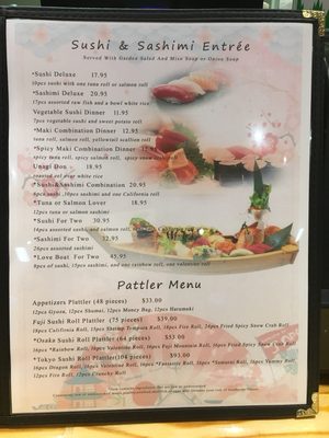 Menu photo 3 Hayashi Sushi Murrells Inlet, SC Menu photo 3 Hayashi Sushi Murrells Inlet, SC