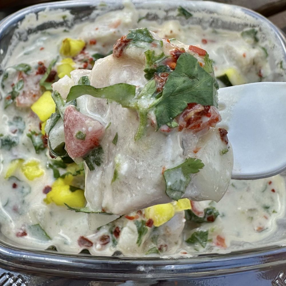 Capas - Yellow Yellowtail Ceviche - yum! - Mexican Near Me - San Juan Capistrano, California Capas - Yellow Yellowtail Ceviche - yum! - Mexican Near Me - San Juan Capistrano, California