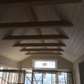 McMahon Millworks - False beam project with ship lap ceiling - General Contractors Near Me - Redmond , Oregon