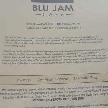 Blu Jam Cafe - Breakfast & Brunch Near Me - Sherman Oaks, California