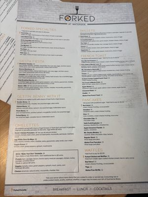 Menu photo 2 Forked at Waterside Sarasota, FL