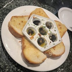 17th Street Grill - Escargot appetizer. (Reminded me of Garlic Portobello mushrooms)
