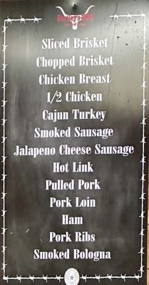 Menu photo 3 Bartley's Bar-B-Que Grapevine, TX