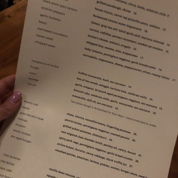 The Beamhouse - Dinner menu - Pizza Near Me - Glastonbury, Connecticut