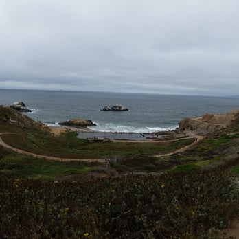 Sutro Baths - View from parking lot - Beaches Near Me - San Francisco, California