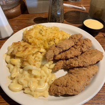 Cracker Barrel Old Country Store - CHICKEN TENDER, CASSEROLE, MAC N CHEESE - Southern Near Me - Garner, North Carolina
