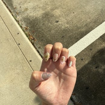 Chillax Nail Lounge - Ally did my custom nails - Nail Salons Near Me - Pearland, Texas Chillax Nail Lounge - Ally did my custom nails - Nail Salons Near Me - Pearland, Texas