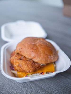 Salty Blue Fish & Chips by null