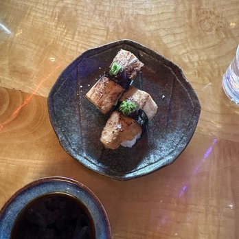 Lucky Robot Restaurant - Pork belly nigiri - Sushi Bars Near Me - Austin, Texas Lucky Robot Restaurant - Pork belly nigiri - Sushi Bars Near Me - Austin, Texas