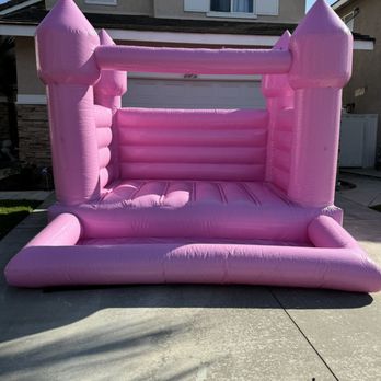 McNally Party Pros - Pink bouncer - Bounce House Rentals Near Me