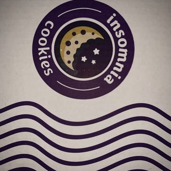 Insomnia Cookies - Super cute box - Desserts Near Me - Brooklyn, New York