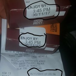 McDonald's - They serve food after it should be thrown out.