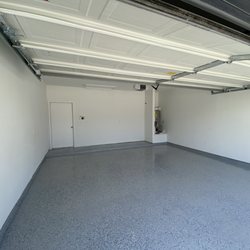 ECAM - Elite Coatings - Finish product we painted the walls, alabaster, white, and the epoxy