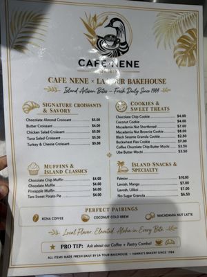 Menu photo 3 Cafe Nene Honolulu, HI Menu photo 3 Cafe Nene Honolulu, HI