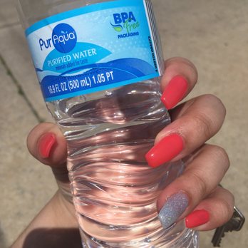 Beautique Lash & Nails - Solid color with glitter - Nail Salons Near Me - Philadelphia, Pennsylvania