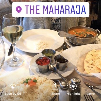 The Maharaja - Rice naan masala chicken - Indian Near Me - Cambridge, Massachusetts