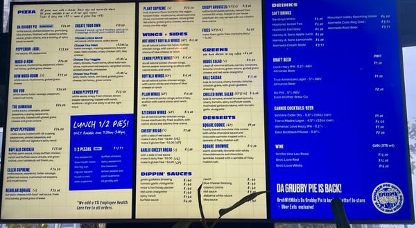 Menu photo 1 Square Pie Guys - Oakland Oakland, CA Menu photo 1 Square Pie Guys - Oakland Oakland, CA
