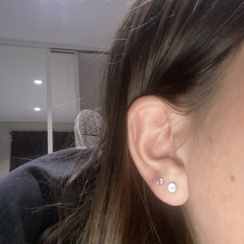 Curated Piercing Studio  - Double ear lobe - Piercing Near Me - Murrieta, California