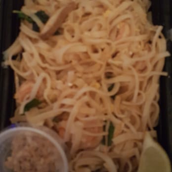 Ocean Asian Cuisine - Dried up shrimp pad thai delivery. Has an unusual odor...maybe that was the reason for the random lime? - Japanese Near Me - Sewell, New Jersey Ocean Asian Cuisine - Dried up shrimp pad thai delivery. Has an unusual odor...maybe that was the reason for the random lime? - Japanese Near Me - Sewell, New Jersey