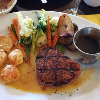 Coral Bay Cafe - Filet Mignon with scallops - Italian Near Me - Staten Island, New York