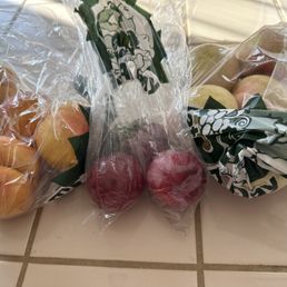 Paying $21.76 for only these three stone fruits appears excessively expensive.