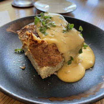 Alewife - Maybe my favorite biscuit in Richmond --cottage cheese biscuit with duck egg hollandaise - Seafood Near Me - Richmond, Virginia Alewife - Maybe my favorite biscuit in Richmond --cottage cheese biscuit with duck egg hollandaise - Seafood Near Me - Richmond, Virginia