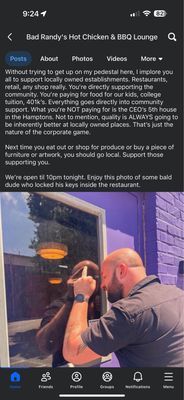 Bad Randy's Hot Chicken & BBQ Lounge by null