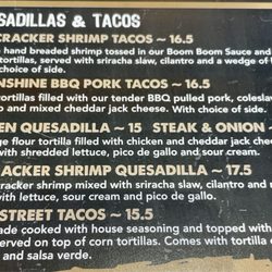 Barrel House - Quesadillas & Tacos