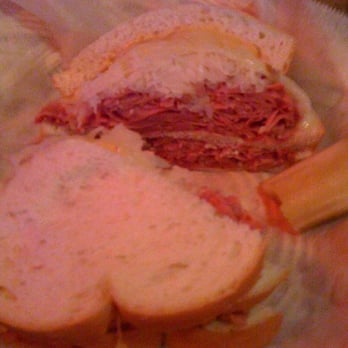 Red Mule Pub - Red mule combo Reuben. Corned beef, pastrami, Swiss, kraut, sauce. - Sandwiches Near Me - Brooksville, Florida