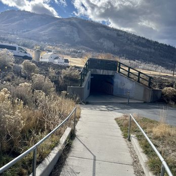Farm Trailhead - Tunnel leading to the farm from the parking area - Hiking Near Me - Park City, Utah Farm Trailhead - Tunnel leading to the farm from the parking area - Hiking Near Me - Park City, Utah