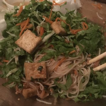 Mac Pho - Fried Tofu Vermicelli w Peanut Sauce To Go - Vietnamese Near Me - Stockton, California