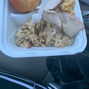 Bishop's Meat and Three - Turkey and Turkey & Dressing, Mac & Cheese, roll - Southern Near Me - Franklin, Tennessee