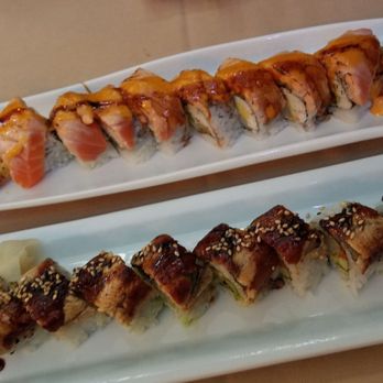 Bamboo Fish - Top: Lucky 7 Bottom: Unagi Lovers # 1 - Japanese Near Me - San Jose, California