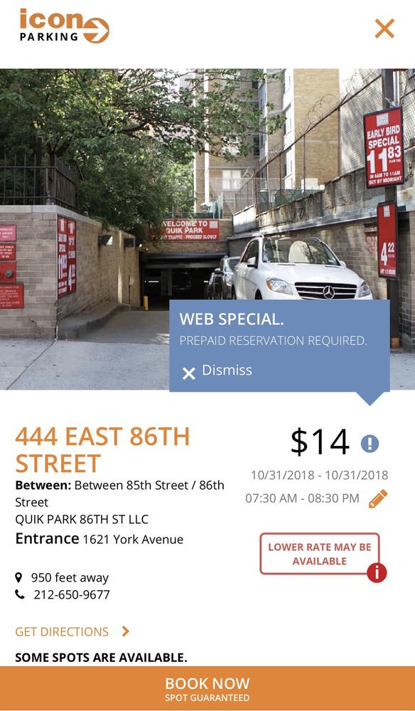 QUIK PARK 86TH ST Updated July 2024 444 East 86th Street, New York