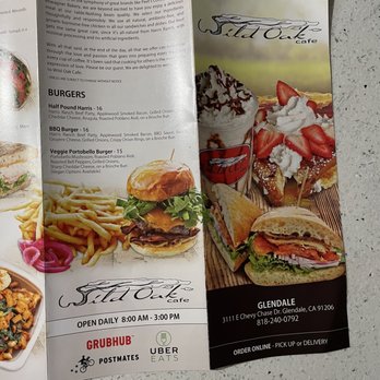 Wild Oak Cafe - Menu - Cafes Near Me - Glendale, California