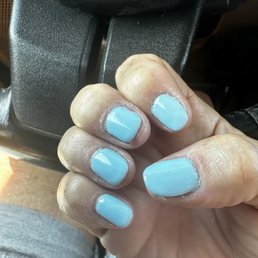 Bad nail polish job