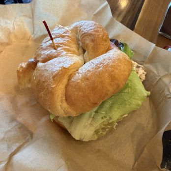 The Loading Dock - Chicken Salad Croissant - Cafes Near Me - Nashville, Tennessee