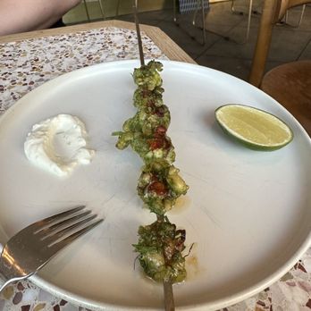 Saffy's - grilled lobster skewer - Middle Eastern Near Me - Los Angeles, California
