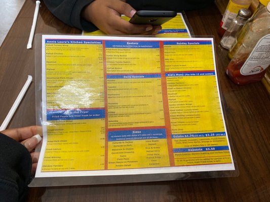Menu photo 2 Annie Laura's Kitchen Riverdale, GA Menu photo 2 Annie Laura's Kitchen Riverdale, GA